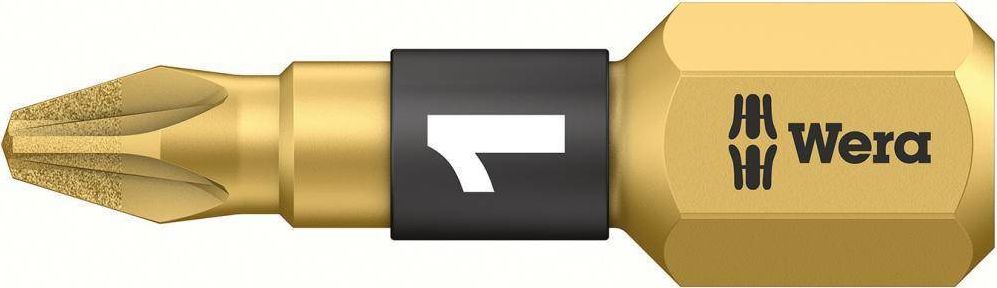 Wera Profesjonalny Bit Grot PZ 1,2,3 do Drewna Wera 25mm Pozidriv