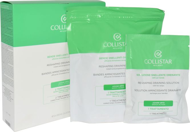 Collistar Reshaping draining wraps 2 treatments x 100 ml