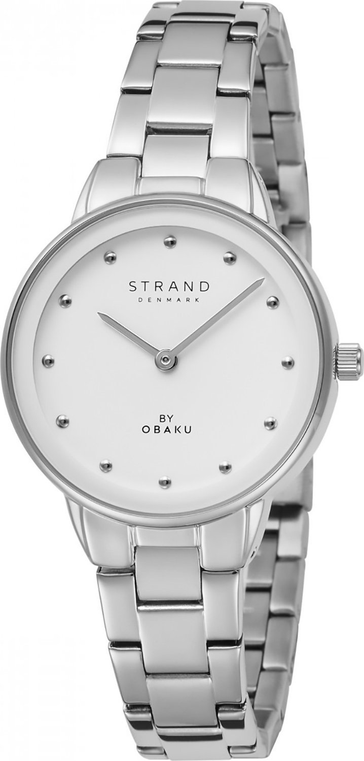 Zegarek Strand Zegarek damski Strand S750LXCWSC srebrny