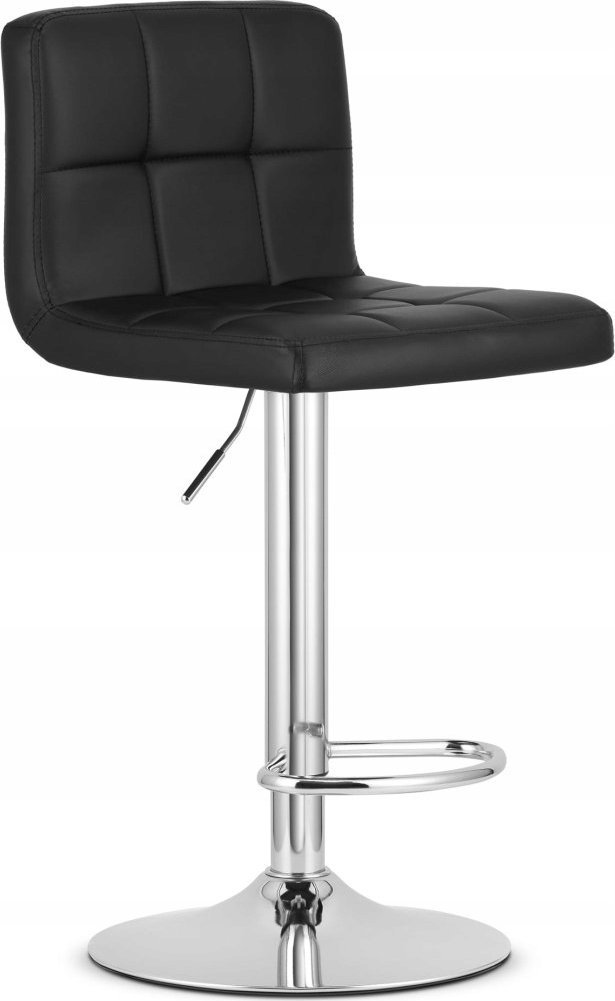 Leobert Hoker PROT - ekoskóra czarny / baza chrom