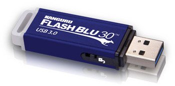 Kanguru Solutions Kanguru ALK-FB30-64G - 64 GB - USB Type-A - 3.2 Gen 1 (3.1 Gen 1) - 145 MB/s - Obrotowy - Niebieski