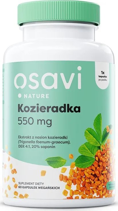 Osavi Osavi - Kozieradka, 550mg, 60 vkaps