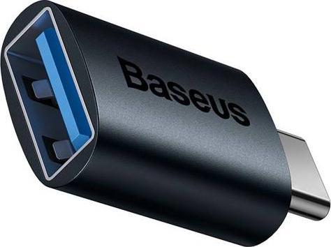 Adapter USB Baseus Ingenuity OTG USB-C - USB Niebieski (ZJJQ000003)