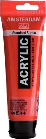 Artequipment Farba akrylowa TALENS AMSTERDAM 120ml 396 - NAPHTHOL RED MEDIUM uniw