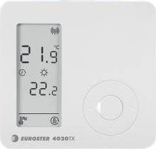 Euroster Regulator temperatury Euroster E4020TXC6 bezprzewodowy 4020TXC6 biały