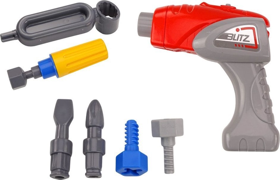 LeanToys Koparka Gąsienicowa Kreskówkowa Do Skręcania DIY Pomarańczowa