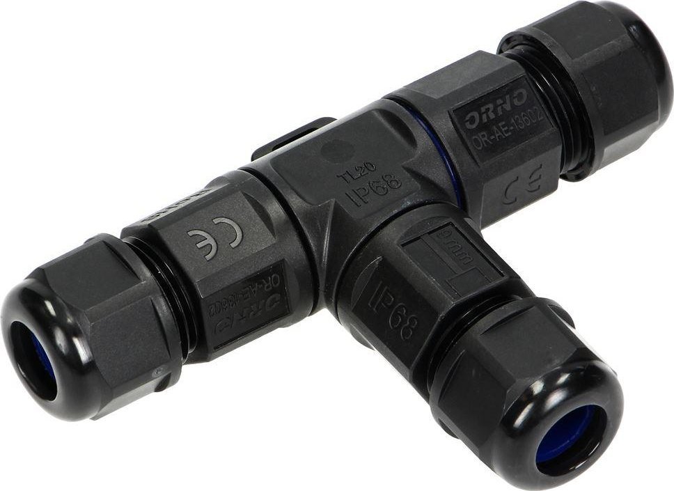 Orno Złącze kablowe trójnik 3x4 T IP68 OR-AE-13602
