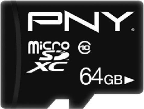 Karta PNY Performance Plus MicroSDXC 64 GB Class 10 (P-SDU64G10PPL-GE)