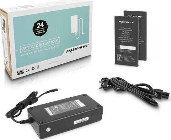 Zasilacz do laptopa Movano 170 W, 4.5 mm, 8.5 A, 20 V (ZZ/LEN2085Y)