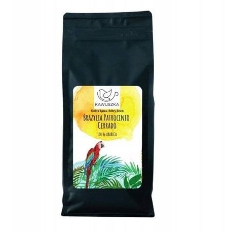 Kawa ziarnista Kawuszka Kawa ziarnista Brazylia Patrocinio 1kg