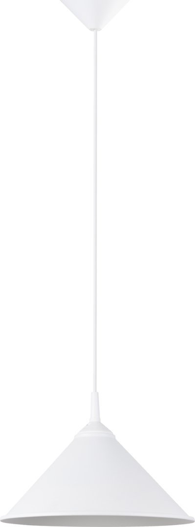 Lampa wisząca Sollux Lighting SOLLUX Lampa wisząca ZUMA biała 1 x E27 SL.1325