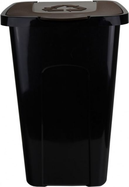 Kosz na śmieci Sorta do segregacji 50L brązowy (POJ SO BRĄZ)