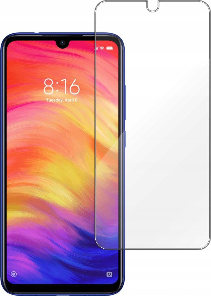 etumi Szkło Hartowane 9H Do Xiaomi Redmi Note 7 / 7 Pro Szkiełko Ochronne Na Ekran Twarde Płaskie Przód / Ochrona Matrycy Telefonu Glas0112