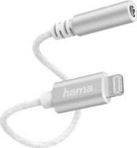 Adapter USB Hama Lightning - Jack 3.5mm Biały (001872100000)