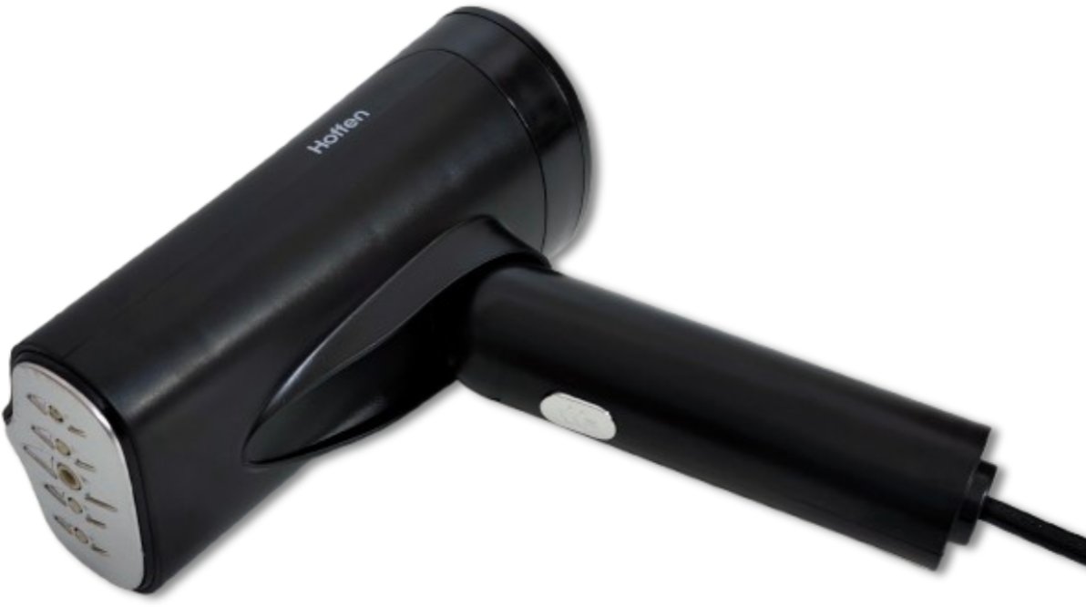 Składana parownica do ubrań Hoffen - 1200W - Czarna