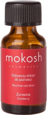 Mokosh Cosmetics Nutritive Nail Elixir odżywczy eliksir do paznokci Żurawina 10ml