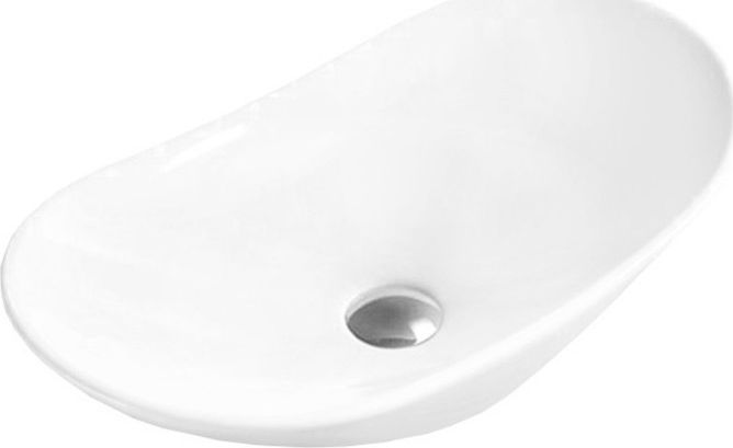 Umywalka Mexen Mexen Gabi umywalka nablatowa 61 x 36 cm biała - 21716100