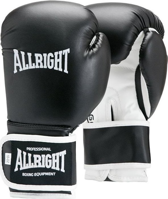 Allright RĘKAWICE BOKSERSKIE POWER GEL 10oz uniwersalny