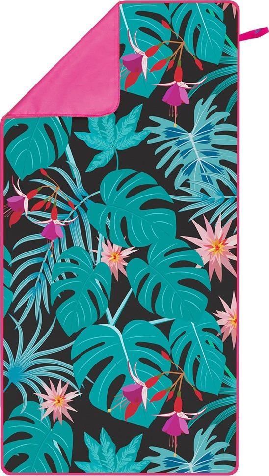 Nils Extreme Ręcznik z mikrofibry NCR14 160x80 cm liście