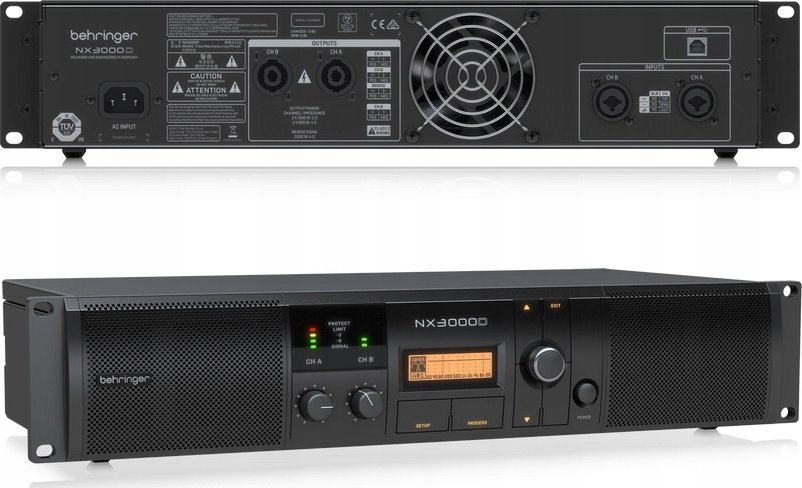 Behringer Behringer NX3000D Wzmacniacz mocy stereo z DSP
