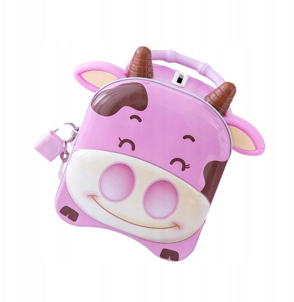 Skarbonka metalowa krowa 2kol A-1979 20016