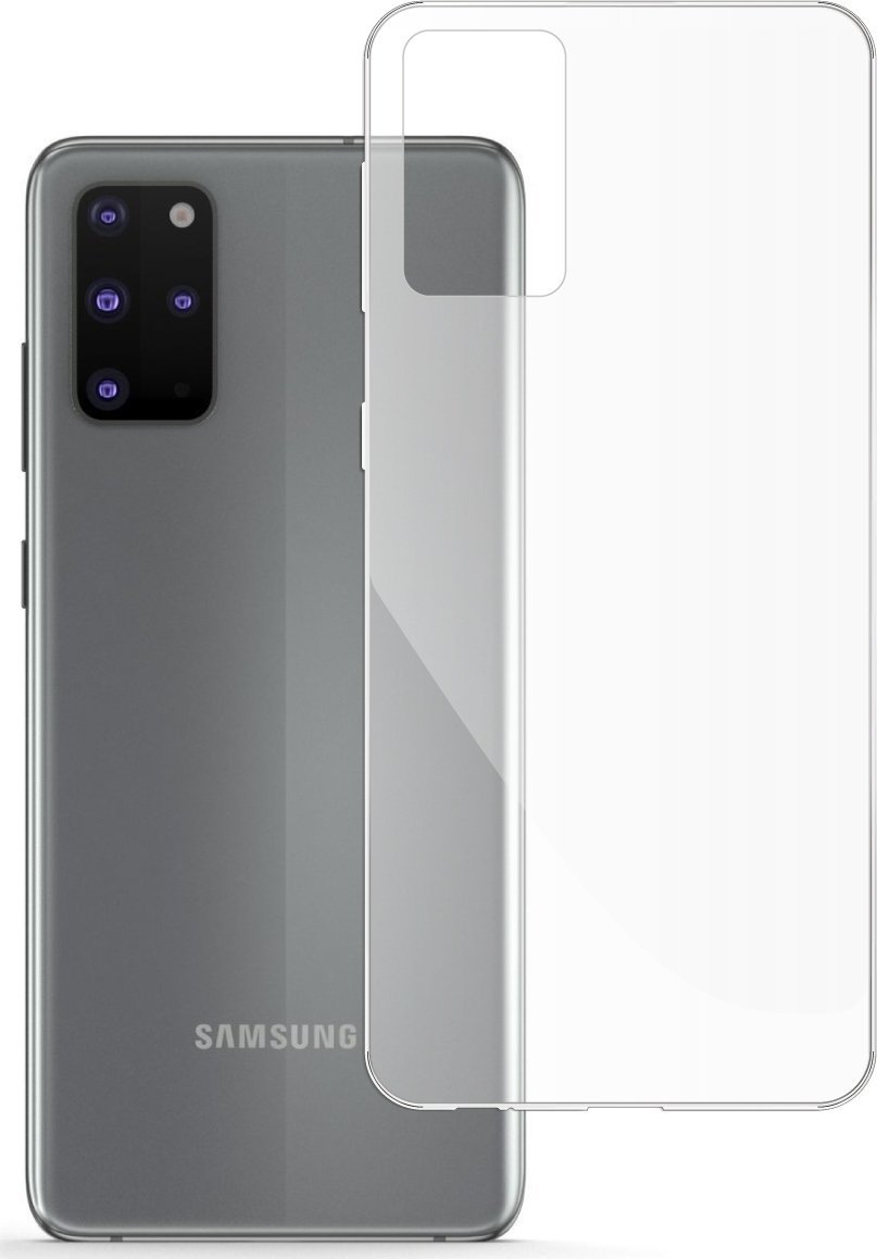 etumi Etui Do Samsung Galaxy S20 Plus Gumowe Slim Clear Pokrowiec Ochronny / Futerał Obudowa / Ochrona Clear Cover Bezbarwne Slim Case0006