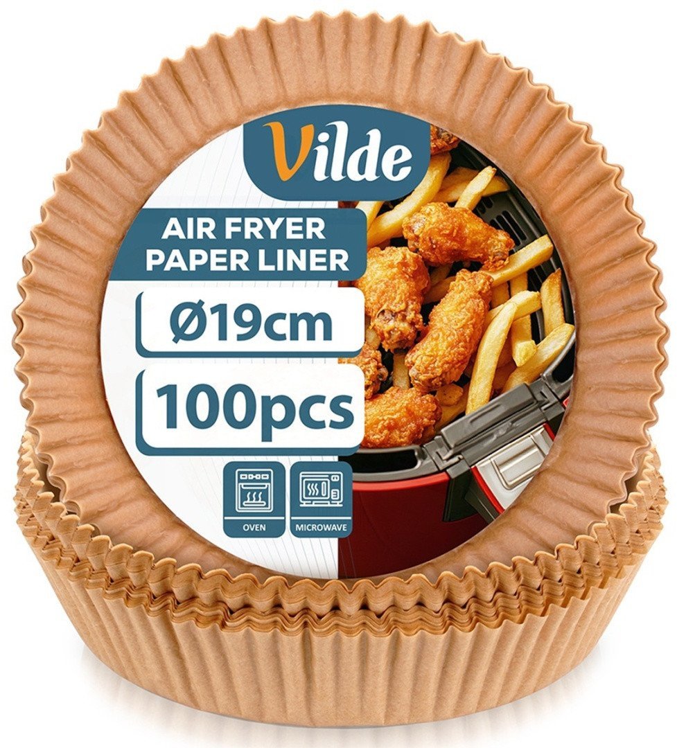 WKŁAD PAPIEROWY DO FRYTOWNICY OKRĄGŁY 19cm 100szt. 279049