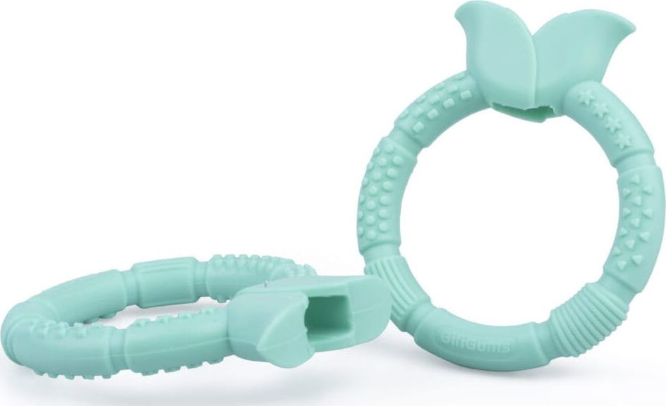 Gili Gums Gryzak sensoryczny Kwiatek miętowy 3m+ GiliGums