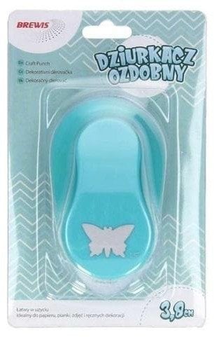 Dziurkacz ozdobny - Motyl 3,8cm MIX