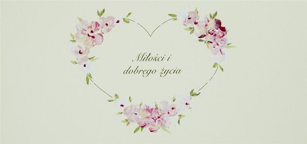 MAK Studio Karnet Ślub DL S52 - Miłości i dobrego życia