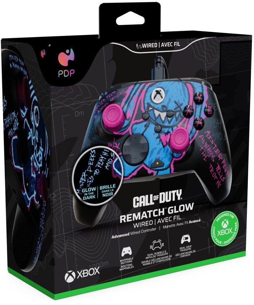 PDP XS Pad przewodowy Rematch Call of Duty Mister Peeks