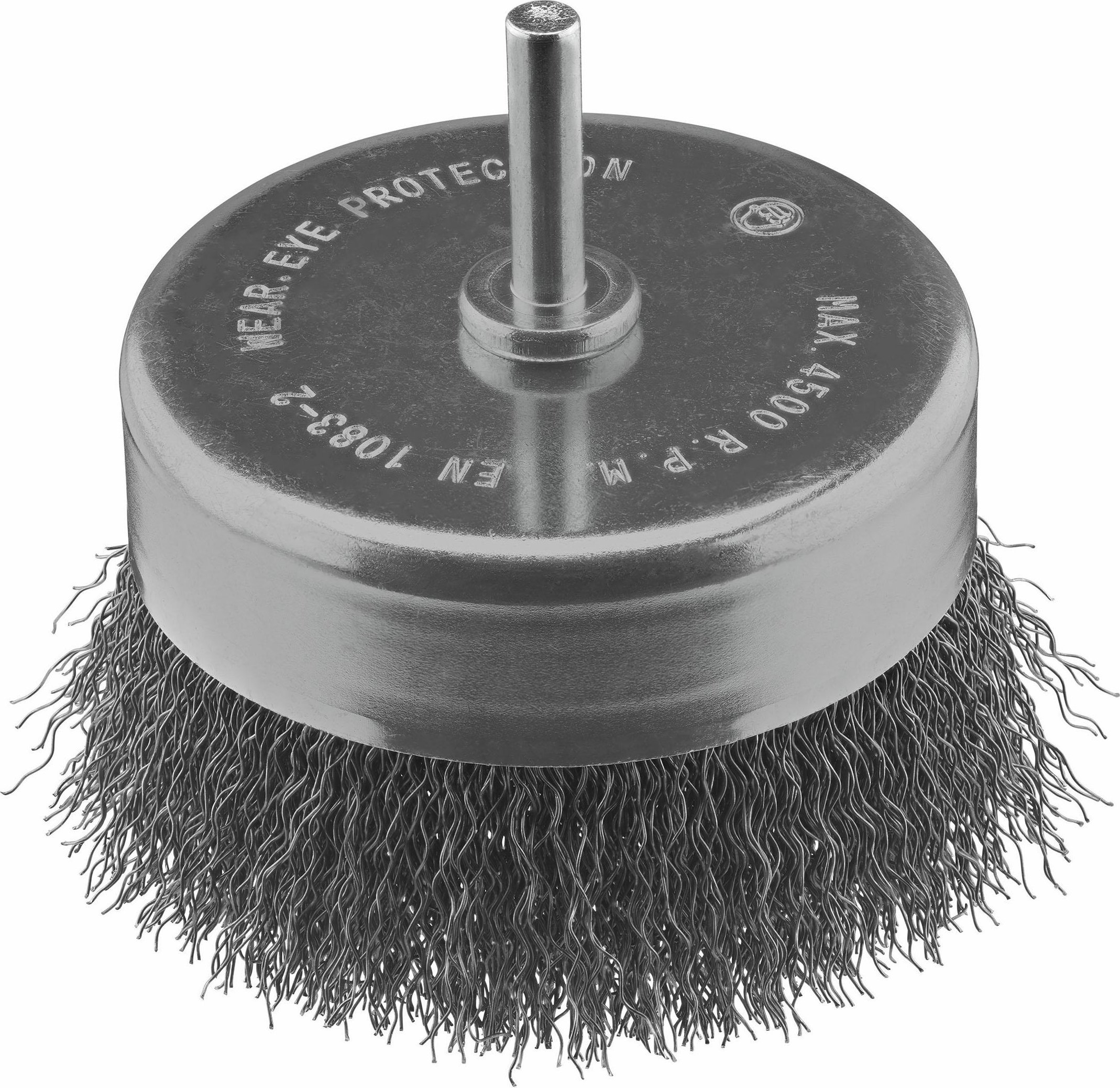 Irwin IRWIN SZCZOTKA DOCZOŁOWA Z TRZPIENIEM 80mm z grubego drutu stalowego średnica do metalu i betonu