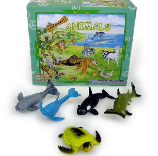 Figurka Hipo Zwierzęta morskie groszek 10-12cm p36 (HTE044)