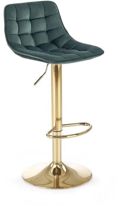 Hoker H-120 VELVET zielony/złoty HALMAR