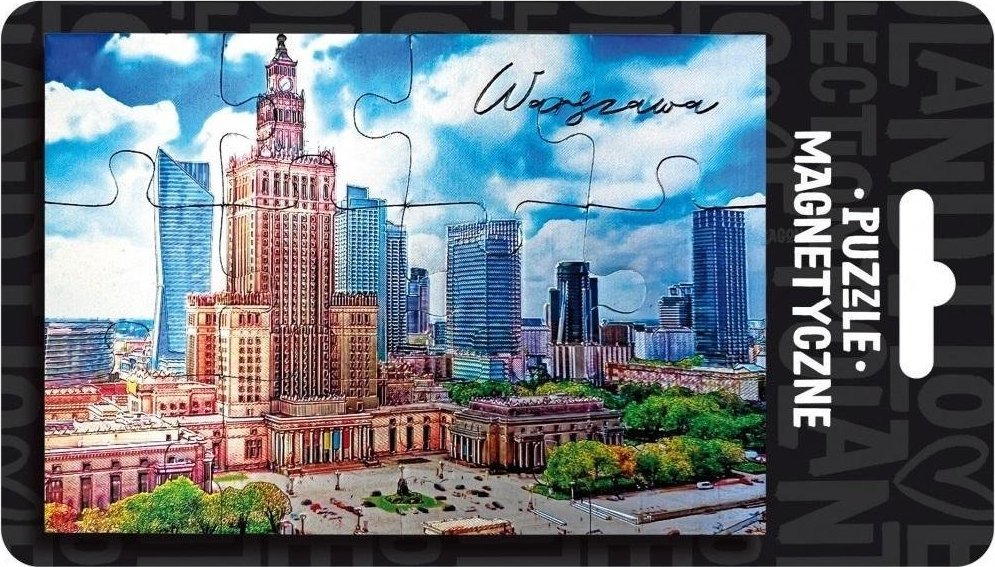 Pan Dragon Magnes puzzle Warszawa ILP-MAG-PUZZ-WAR-02
