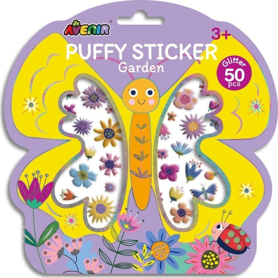 Naklejki puchate 3D - Ogród