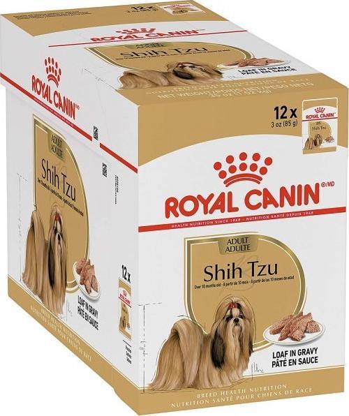 Royal Canin ROYAL CANIN BHN Shih Tzu Adult w formie pasztetu - mokra karma dla psa dorosłego - 12x85g