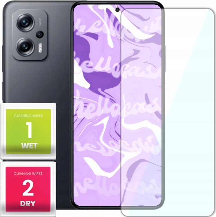 Hello Case Szkło Hartowane do Xiaomi Redmi Note 11T Pro / Poco X4 GT / Honor X8 4G