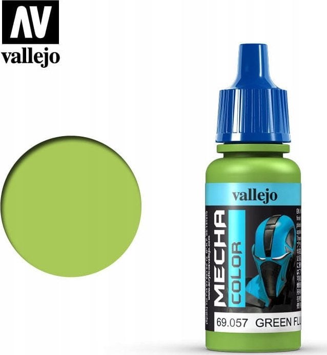 Vallejo Vallejo: 69.057 - Mecha Color - Green Fluorescent (17 ml)