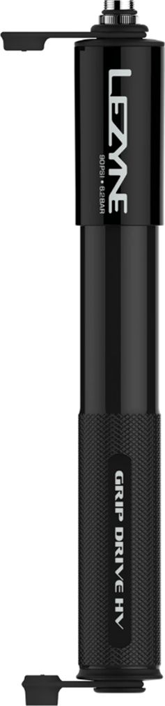 Lezyne Pompka ręczna LEZYNE GRIP DRIVE HV M ABS FLEX PRESTA/SCHREDER 120psi dł.długa 230mm czarna (NEW)