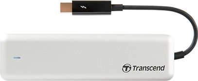 Dysk zewnętrzny SSD Transcend JetDrive 855 960GB Czarno-srebrny (TS960GJDM855)