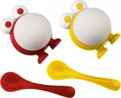 MSC Kieliszek do jajka na miękko MSC z łyżeczką, śred. 4,5 cm