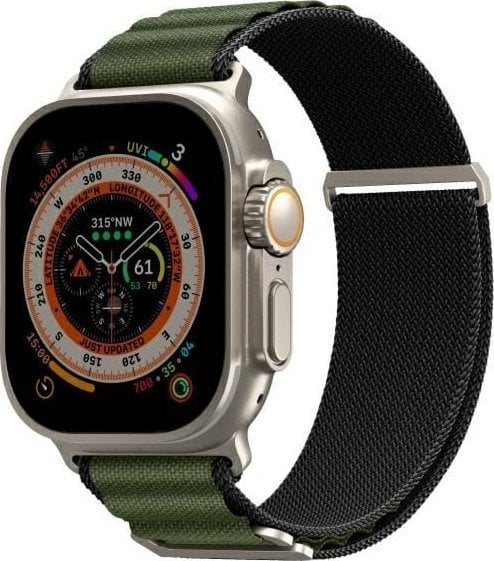 Skinarma pasek Kobu Apple Watch Ultra 49/45/44mm oliwkowy/olive