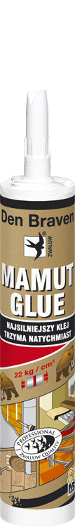 Den Braven Klej MAMUT biały 290ml