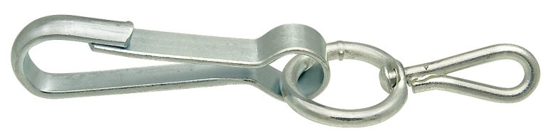 Sprężyna z okrętką 30mm ocynkowana