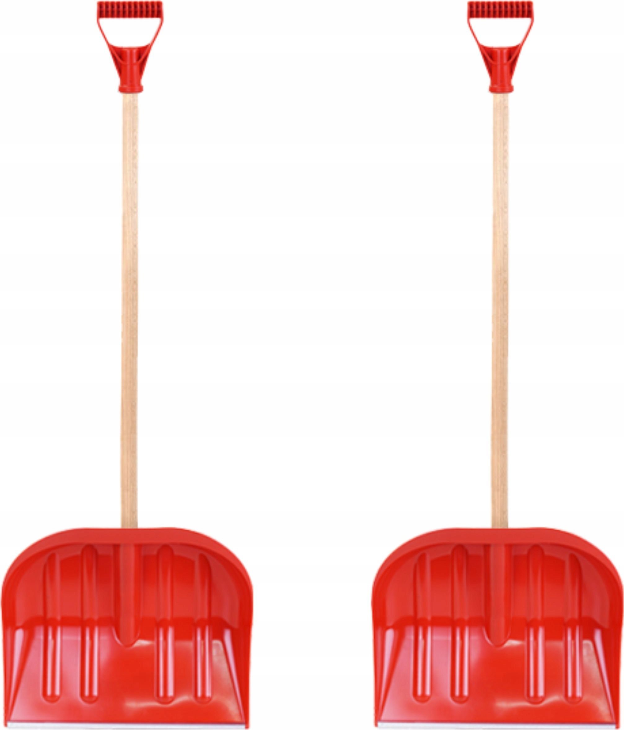 2x Łopata śniegowa 45cm Zgarniacz do odgarniania śniegu