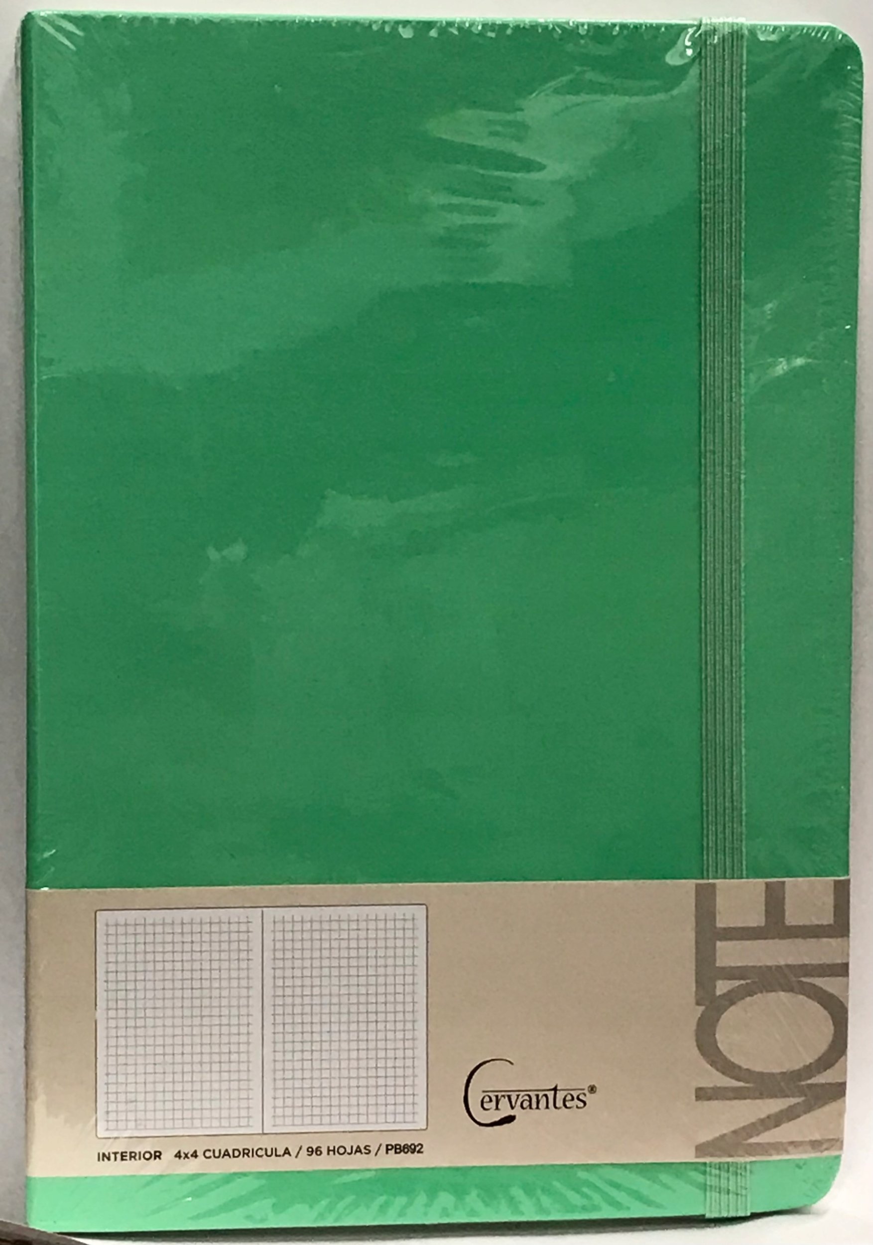 Notatnik A5/96K jasny zielony MIX