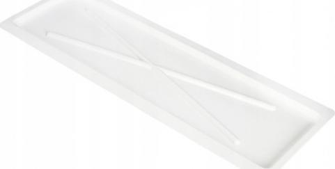 Altom Podstawka pod suszarkę do naczyń biała 75x22,5 cm