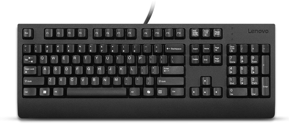 Klawiatura Lenovo Preferred Pro II klawiatura Dom/Biuro USB US English Czarny