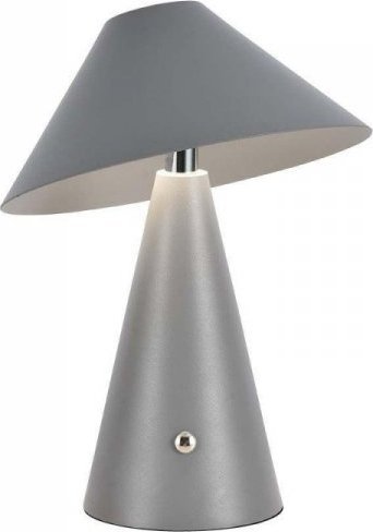 Lampka biurkowa V-TAC Lampka Biurkowa Nocna V-TAC 3W LED 24cm Ładowanie USB Ściemnianie Szara VT-1051 3000K-6000K 200lm